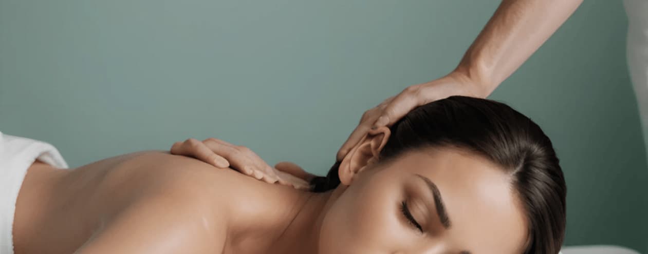 Relaxing massage setting for gift cards
